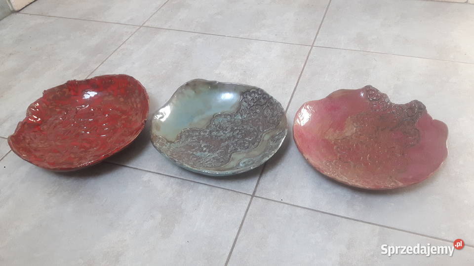 Zestaw misek ceramicznych ręcznie wykonanych Otwock