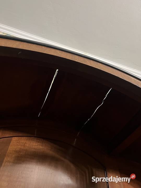 Zestaw mebli witryna i kredens z lat 20 antyki Rumia