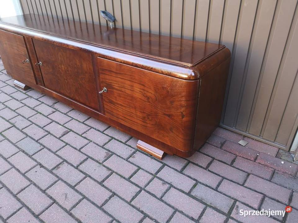 Komoda RTV ARTDECO Niska Orzech 202 Zgrabna