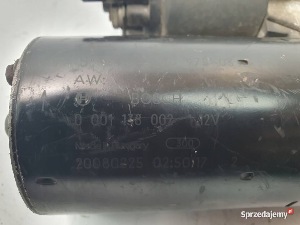 ROZRUSZNIK BMW E90 E87 20 i N43B20A Bosch Chełm sprzedam