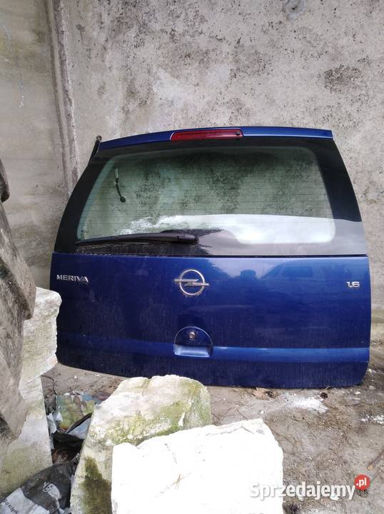 Klapa Meriva A Lift cała kompletna w kolor Motoryzacja wielkopolskie Pakosław sprzedam