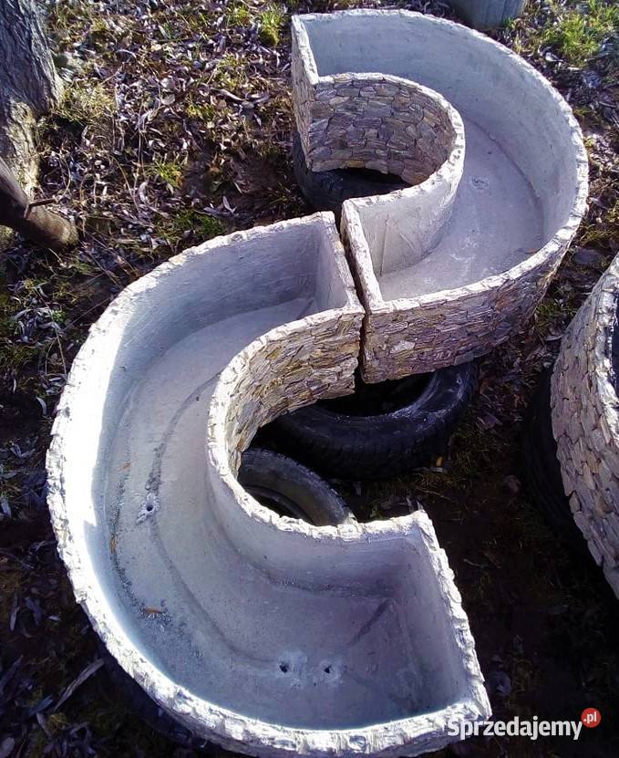 Donica z kamienia naturalnego duża 1 metr hit Długołęka-Świerkla