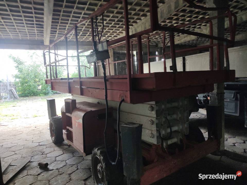 Haulotte 15 SDX zwyżka platforma sadownicza podlaskie Klukowo-Kolonia