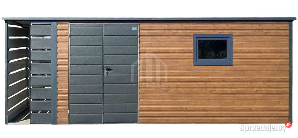 Schowek domek ogrodowy 55x3 wiata 1m brama Altany i wiaty mazowieckie