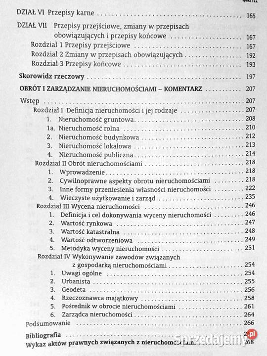 Prawo obrotu nieruchomościami Bogusław Cichowicz Rok wydania 2007 Chełm sprzedam