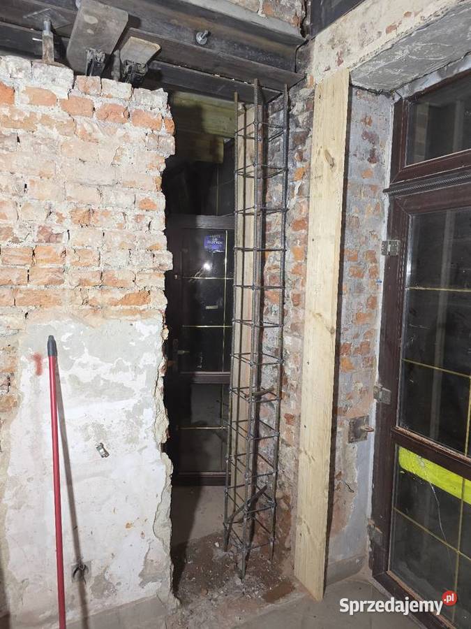 Wyburzenia Ślask scian nośnych podciag nadproże podkarpackie