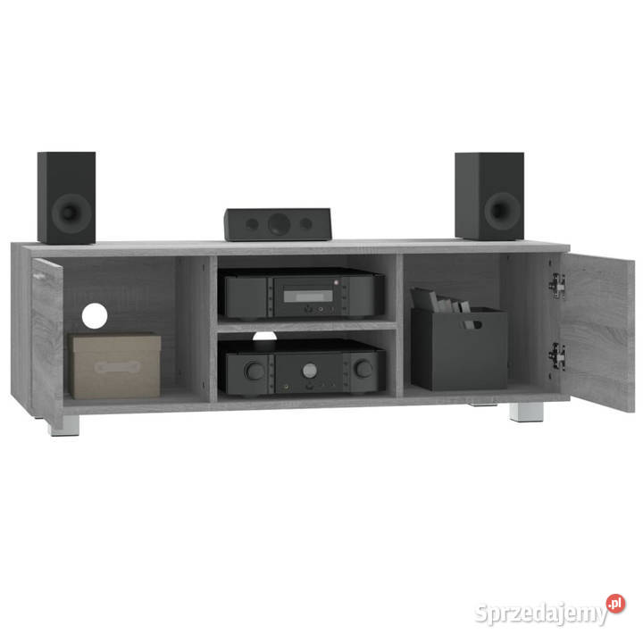 Szafka pod telewizor szary dąb sonoma 120x405x35 mazowieckie Warszawa sprzedam