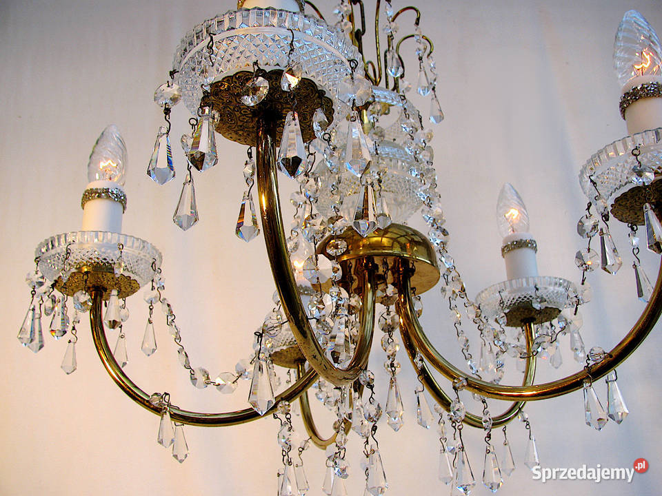 Lampa Żyrandol Glamour zachodniopomorskie