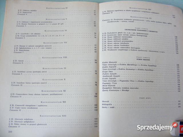Podstawowe wiadomości z gramatyki Staro Cerkiewn Oborniki Śląskie