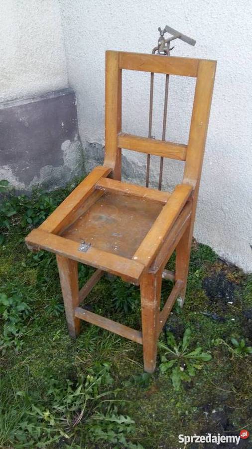 Dziwne krzesło medyczne do wystroju użytku 145 Kościan sprzedam