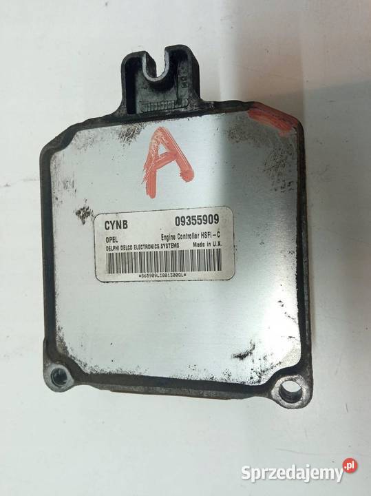 STEROWNIK SILNIKA 09355909 14 16V 89 Opel Astra sprzedam