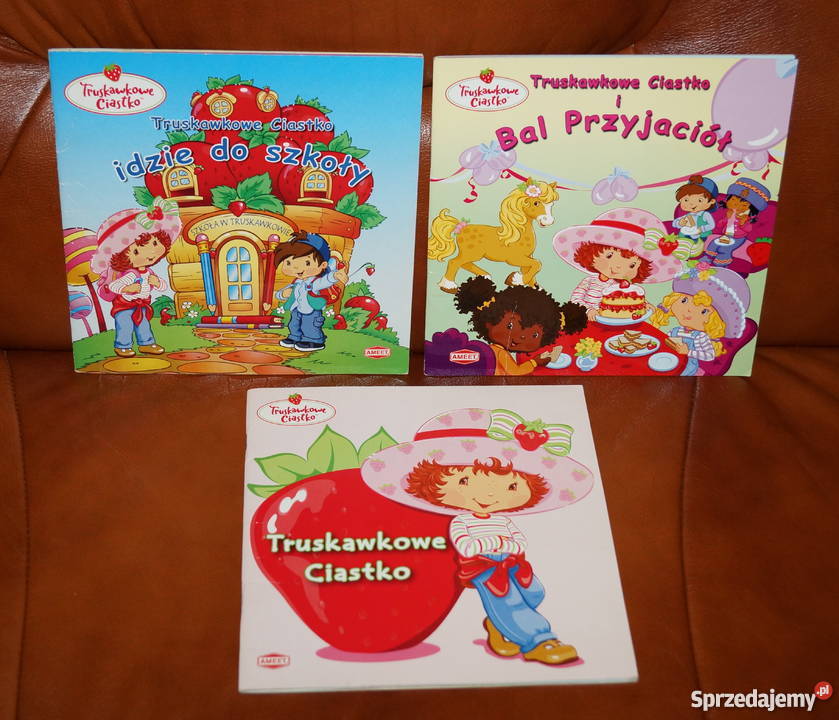 Truskawkowe Ciastko 3 książeczki Czerwionka-Leszczyny sprzedam