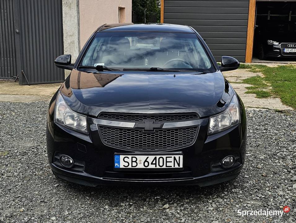Chevrolet Cruze 16 Benzyna LPG HAK Doinwestowany czarny Rybnik