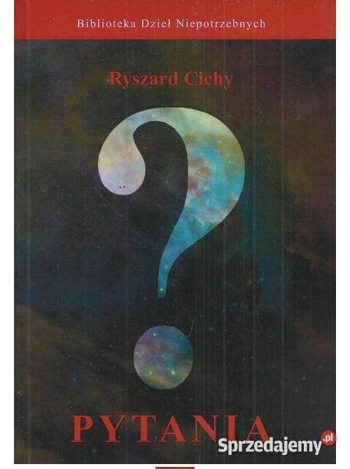 Pytania Ryszard Cichy filozofia, historia filozofii Łódź sprzedam