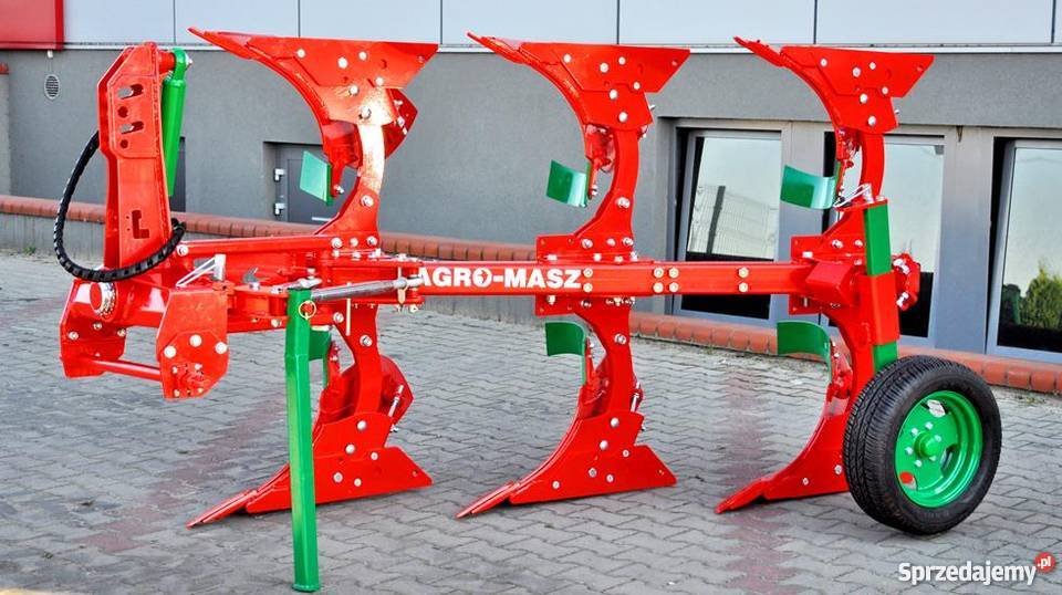 Pług pługi obrotowy obracalny mały AgroMasz nieuszkodzony Rogóźno sprzedam