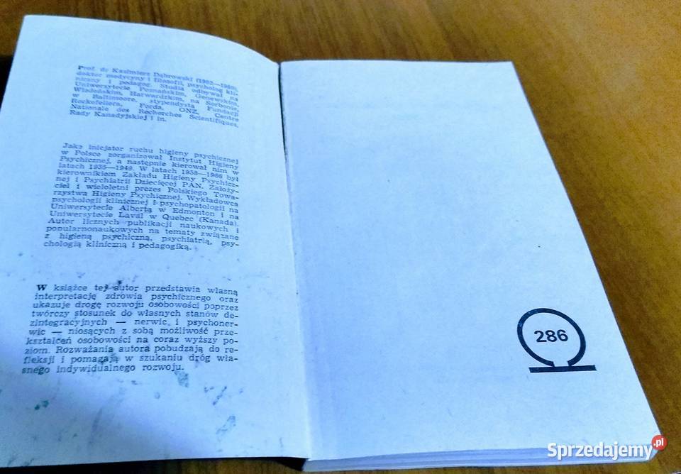 Trud istnienia Kazimierz Dąbrowski Omega 286 Gdańsk