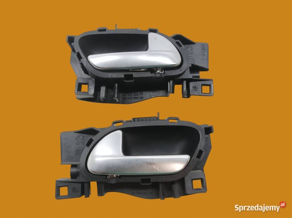 KLAMKA WEWNĘTRZNA LEWA PRAWA KOMPLET PRZÓD