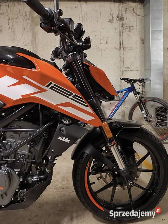 KTM Duke 125 super stan Yamaha Mt Aprilia rs4 RC KTM Mrozy sprzedam