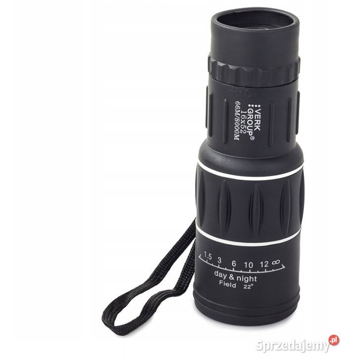 Monokular 16X52 LUNETA Lornetka dzieć noc edc