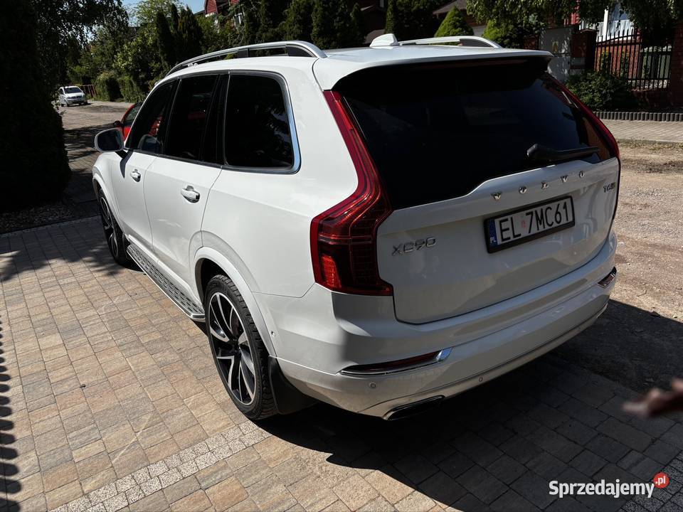 Volvo XC90 2019 T6 Momentum 21 Harman Kardon tempomat Łódź