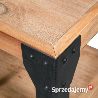 vidaXL Szafka nocna lite drewno akacjowe mazowieckie sprzedam