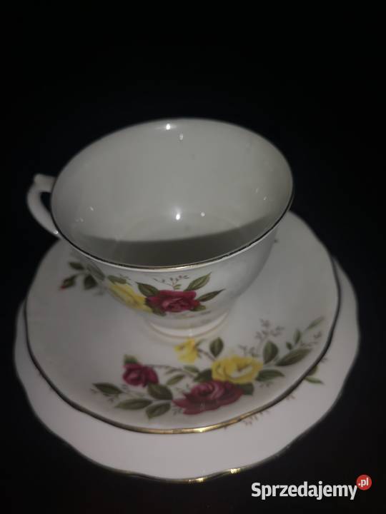 Filiżanka z talerzykiem Richmond Rose Gdańsk