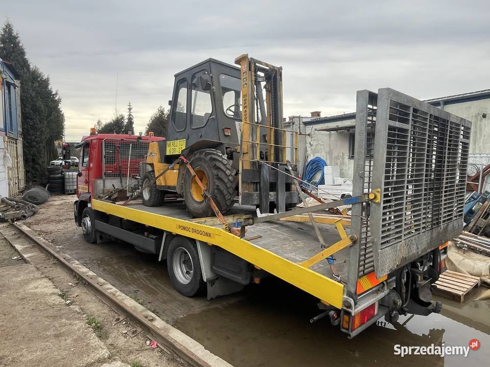Usługi laweta do 12 ton transport maszyn wielkopolskie Kępno