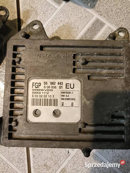 Komputer sterownik silnika Opel Vectra C SIGNUM Sterowniki pomorskie