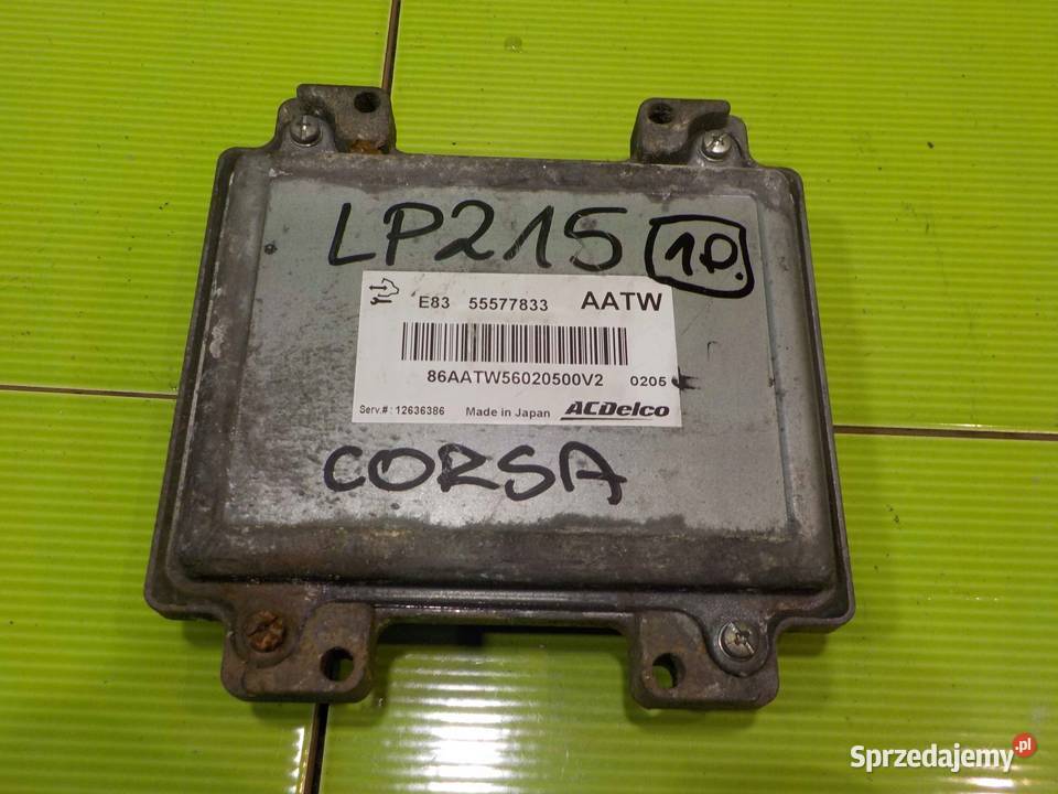 OPEL CORSA D 10 B 10r sterownik silnika 55577833