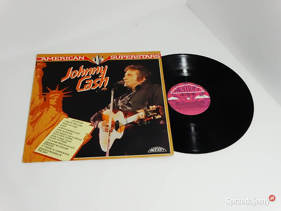 Johnny Cash American Superstars Vinyl LP Stereo Biłgoraj