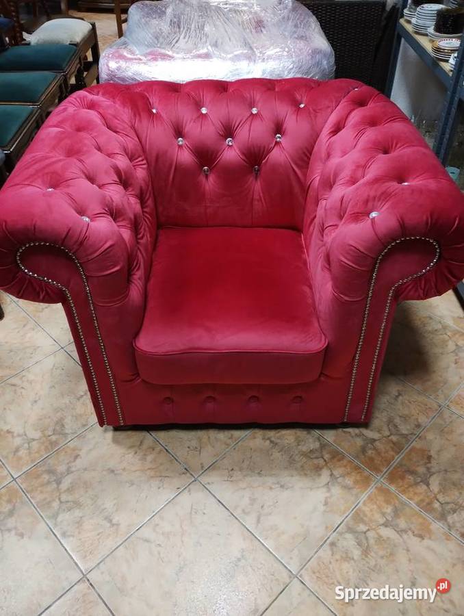 Fotele w stylu chesterfield Ełk sprzedam