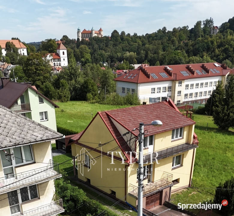 NOWY WIŚNICZ DOM Z WIDOKIEM NA ZAMEK dachówka małopolskie Nowy Wiśnicz