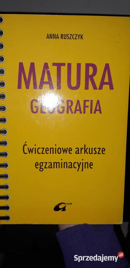 matura geografia książki szkolne podręcznik mazowieckie Warszawa