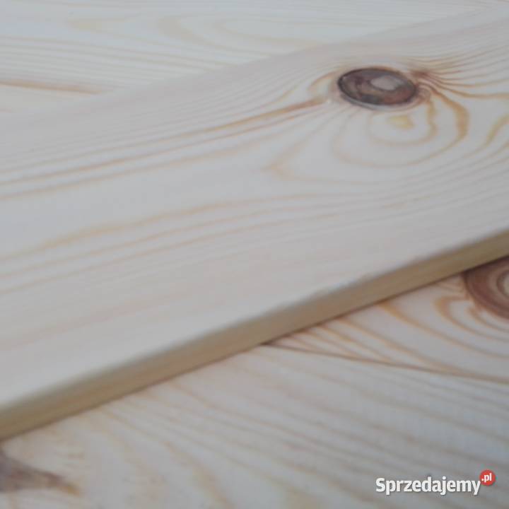 Naturalne deski drewniane heblowane sosna 80 x Katowice