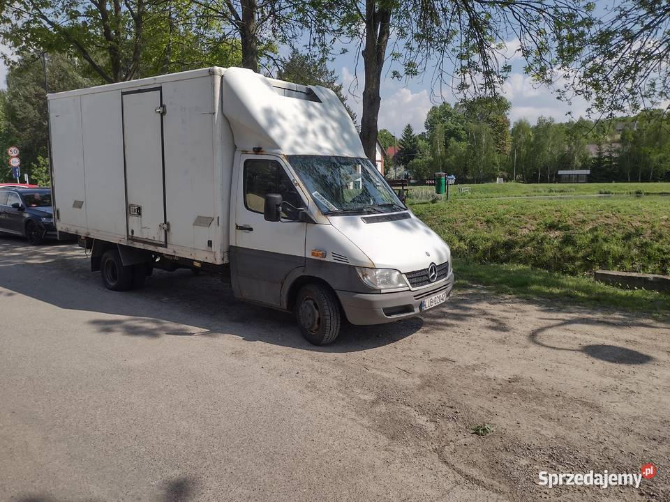 Mercedes sprinter 8 palet winda bliźniak Lublin