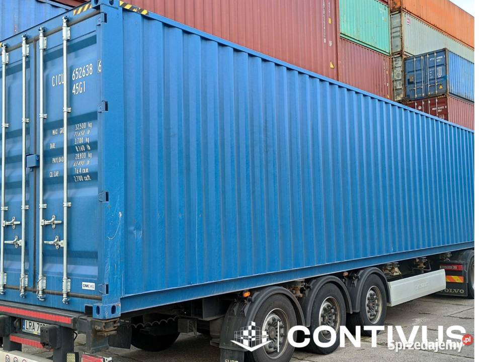 Kontener morski 12m40HC NOWY Tani Transport Magazynowanie Warszawa