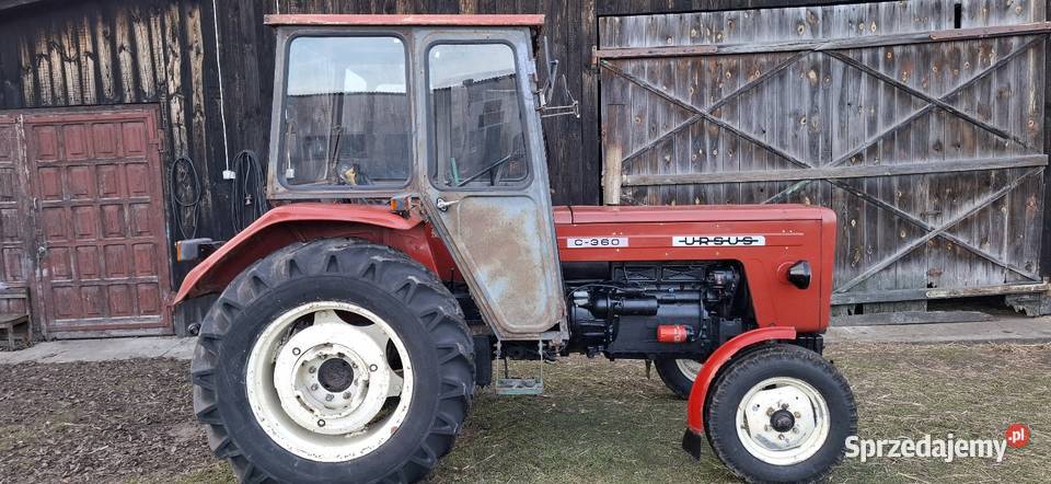 Ciagnik URSUS C 360 84R Zarejstrowany opłacony mazowieckie Zwoleń
