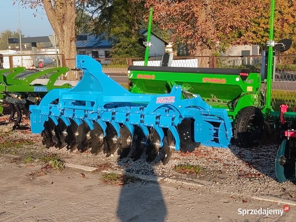 Brona talerzowa FARMSTAL 25M talerze 560mm Agregaty Żółkiewka-Osada