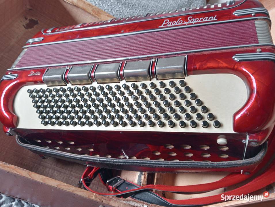 sprzedam włoski akordeon Paulo Soprani Janów Lubelski