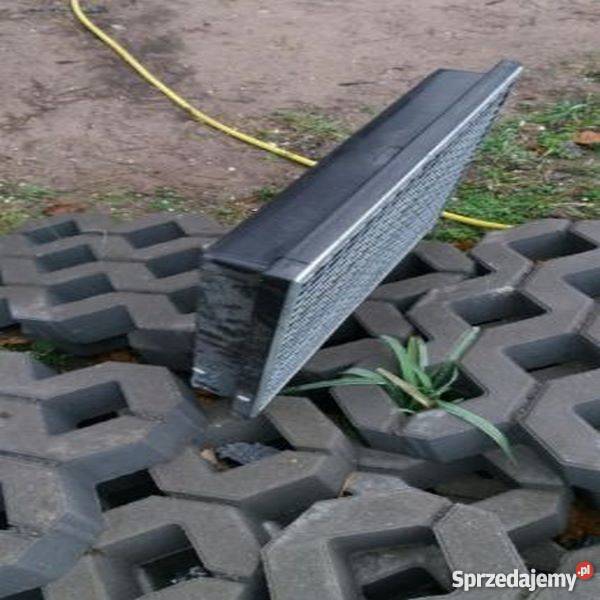 Wycieraczka zewnętrzną z pojemnikem wielkopolskie Promnice