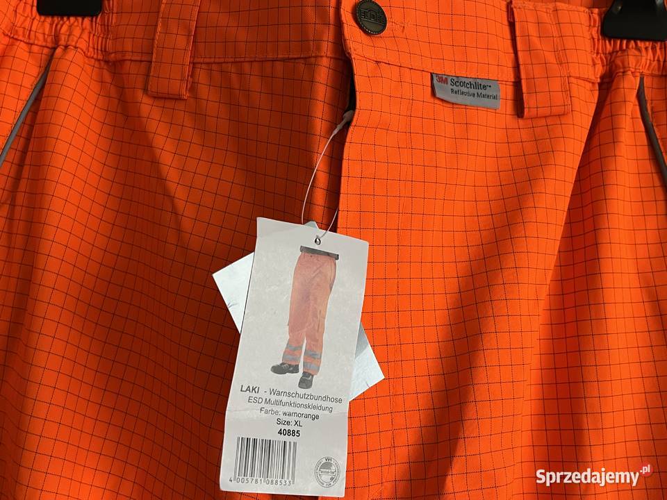 spodnie robocze CE odblaski wodoodporne Rozmiar XL Jastrzębie-Zdrój