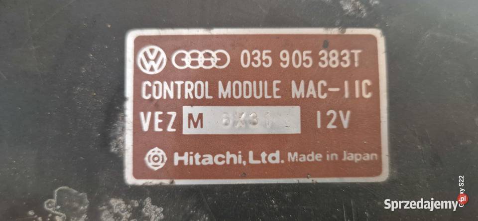 Sterownik Zapłonu VAG VW AUDI 22 TURBO Święta Katarzyna