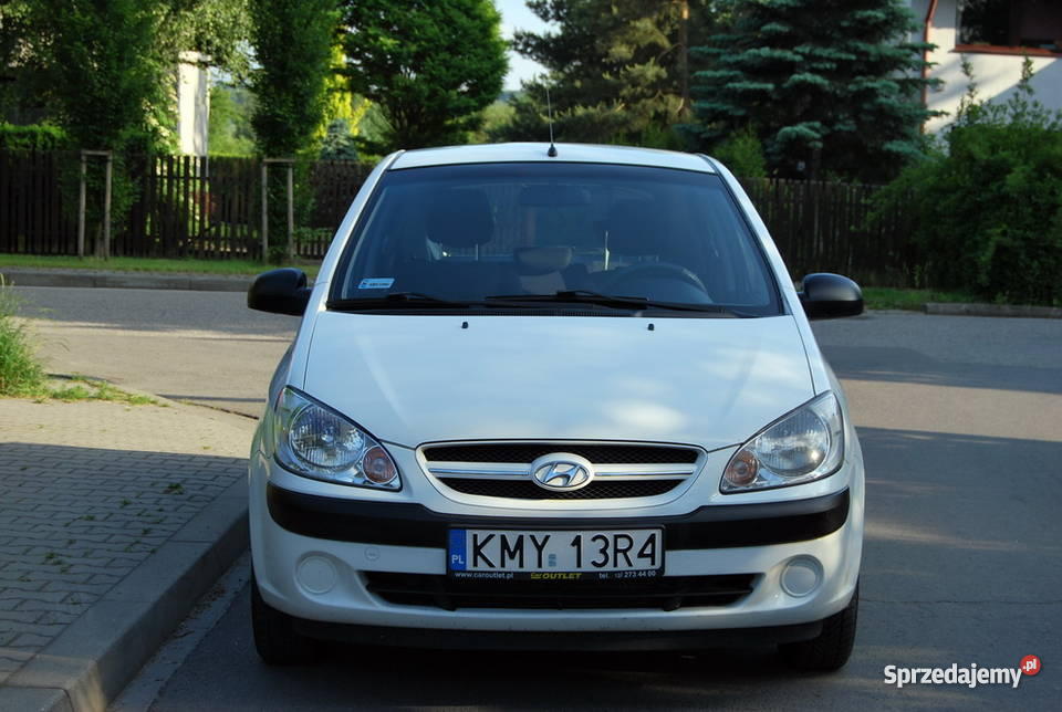 HYUNDAI GETZ 15 CRDI 2007r Klima Kraków Spalanie bezwypadkowy Kraków sprzedam