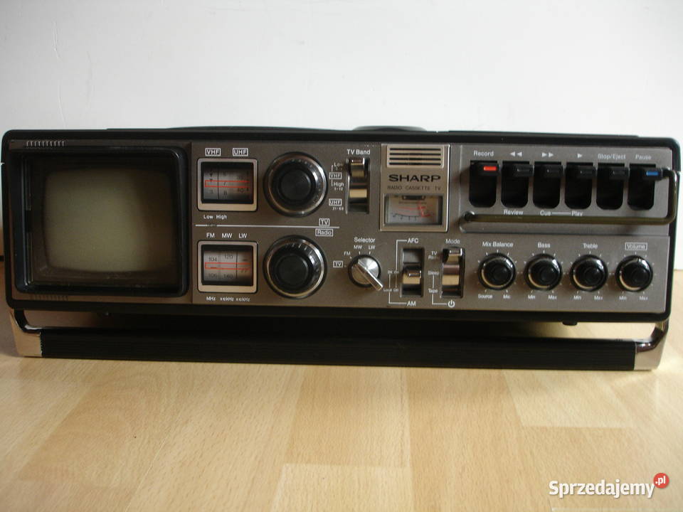 Radiomagnetofon z TV SHARP 5P27G Zielona Góra