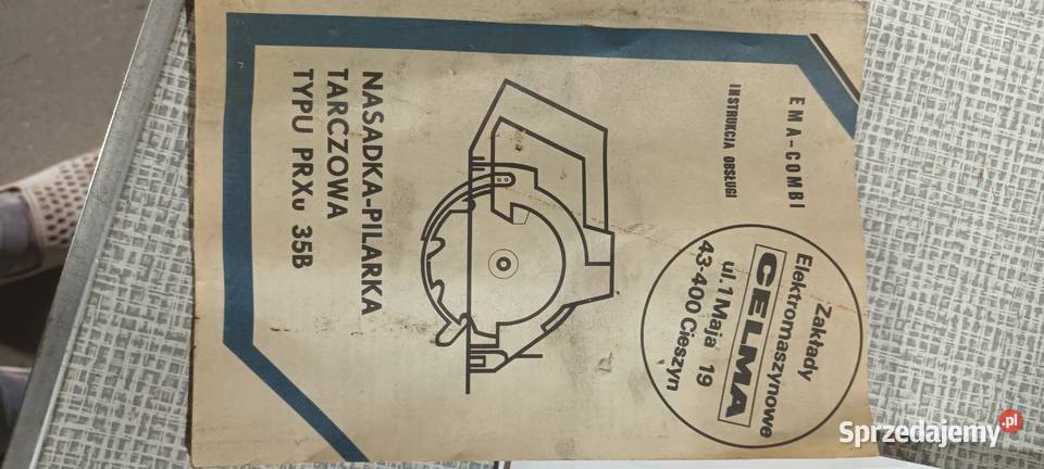 Nasadka pilarka tarczowa CELMA nowa Zestawy narzędzi Narzędzia sprzedam