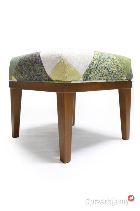 Podnóżek Pod Nogi Stołek Tapicerowany Retro wielkopolskie