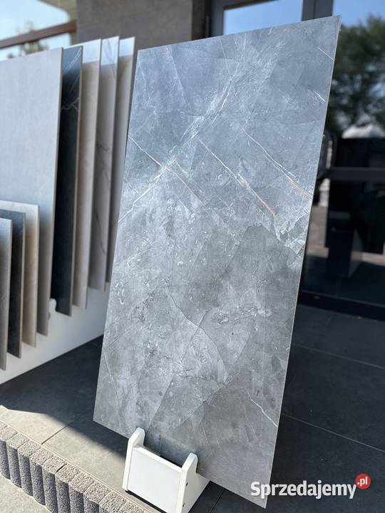 Płytka podłogowa Tubądzin Brainstorm Black LAP Opoczno