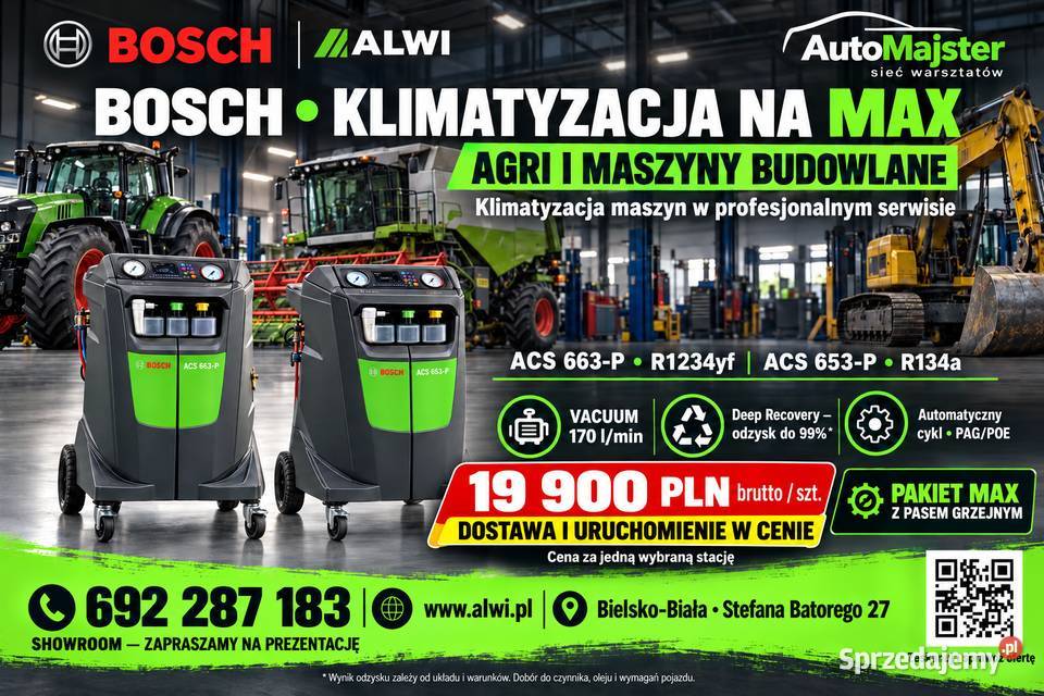 Stacja klimatyzacji BAC5100YF Robinair
