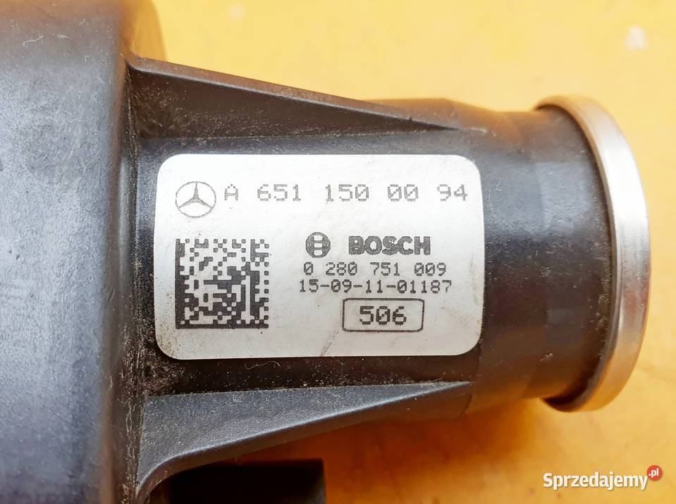 MERCEDES W117 W176 W246 SPRINTER 907 ZAWÓR EGR Układ chłodzenia mazowieckie Radom
