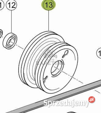 Claas Lexion 740 750 760 Koło Pasowe Napędu